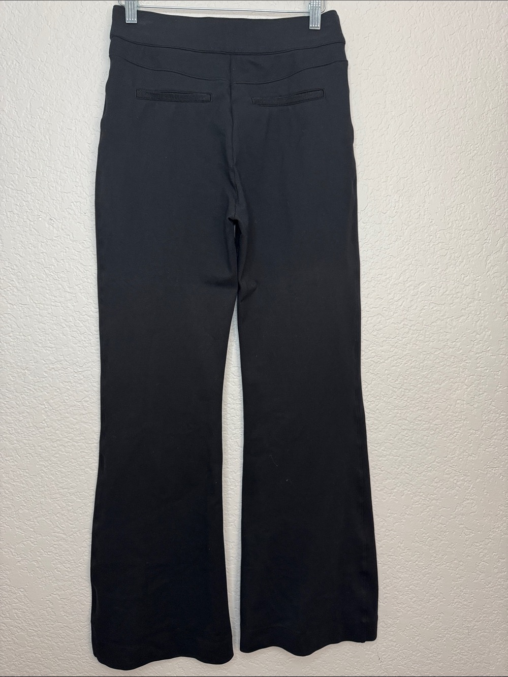 SPANX Supersmooth PerfectFit Ponte Flare Pants Medium Black Pleated - Picture 5 of 8